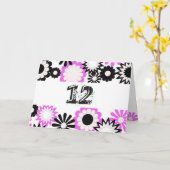 Verjaardag voor een 12-jarige, heldere bloemen. kaart (Gele Bloem)