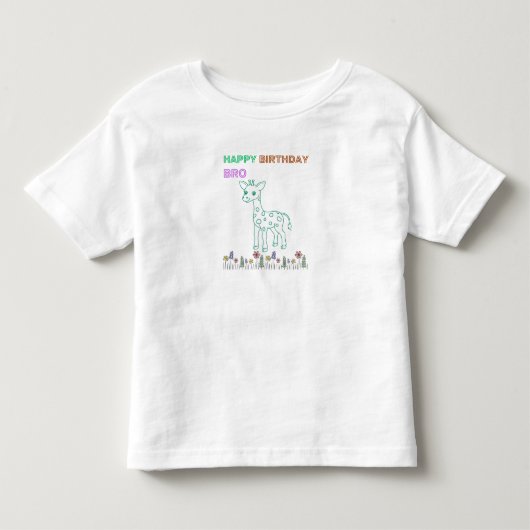 Verjaardag voor kinderen kinder shirts (Voorkant)