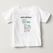 Verjaardag voor kinderen t-shirt (Voorkant)