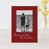 Verjaardag voor man - Ware liefde Kaart (Gele Bloem)