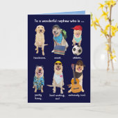  verjaardag voor mannen kaart (Gele Bloem)