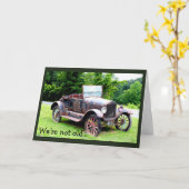 Verjaardag voor Millennials die ouder worden Kaart (Gele Bloem)