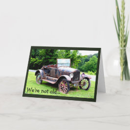 Verjaardag voor Millennials die ouder worden Kaart