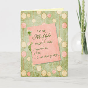 verjaardag voor Moeder van kind Kaart