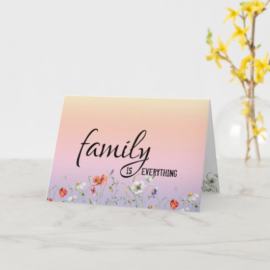 Verjaardag voor schoondochter met bloemengrens kaart (Gele Bloem)