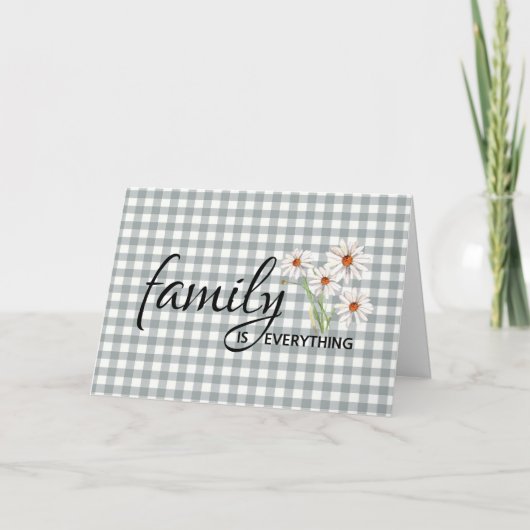 Verjaardag voor schoonmoeder Madeliefjes Kaart (Voorkant)