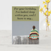 Verjaardag - voor uw verjaardag, heb ik DE… Kaart (Gele Bloem)