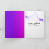 Verjaardag voor vriend Daisy Kaart (Binnen)