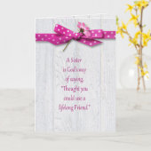 Verjaardag voor Zuster Kaart (Gele Bloem)