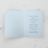 Verjaardag, Vriend, Mooie Bloemen uit Tuinen Kaart (Binnen)