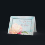 Verjaardag - Vriend, Peony Flower Close-up Kaart<br><div class="desc">Charmante verjaardagsgroet voor die speciale vriend die dol is op bloemen,  vooral de pioen.</div>