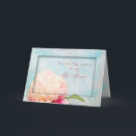 Verjaardag - Vriend, Peony Flower Close-up Kaart<br><div class="desc">Charmante verjaardagsgroet voor die speciale vriend die dol is op bloemen,  vooral de pioen.</div>