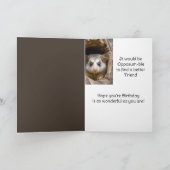 Verjaardag Vriend Schattigee Leuke Noten Over Je O Kaart (Binnen)