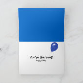 Verjaardag Vriend Spelstukken Kaart (Binnen)