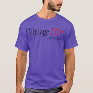 Verjaardag vrienden uit de jaren 70 t-shirt
