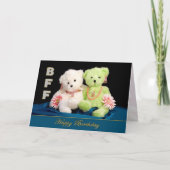 VERJAARDAG, VRIENDIN, KAART (Voorkant)