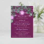 Verjaardag Vrijgezellenfeest Licht Jar Marsala Roz Kaart (Staand voorkant)