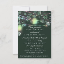 Verjaardag Vrijgezellenfeest Licht Jar Rustiek Gro Kaart