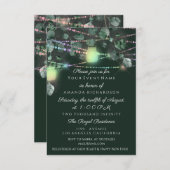 Verjaardag Vrijgezellenfeest Licht Jar Rustiek Gro Kaart (Voorkant / Achterkant)