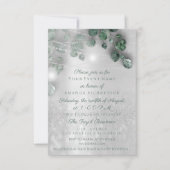 Verjaardag Vrijgezellenfeest Licht Jar Rustiek Zil Kaart (Voorkant)