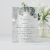 Verjaardag Vrijgezellenfeest Licht Jar Rustiek Zil Kaart (Staand voorkant)