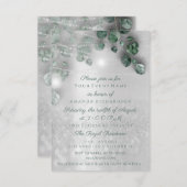 Verjaardag Vrijgezellenfeest Licht Jar Rustiek Zil Kaart (Voorkant / Achterkant)