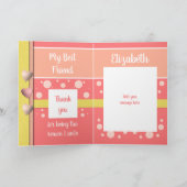 Verjaardag Vrouw de reden waarom ik glimlach koraa Kaart (Binnen)