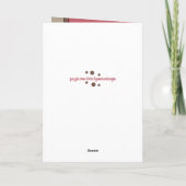 Verjaardag Vrouw de reden waarom ik roze en bruin  Kaart (Achterkant)