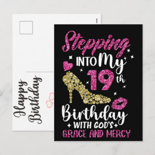 Verjaardag Vrouw Meisje Kinderen Familie Feest Feestdagenkaart