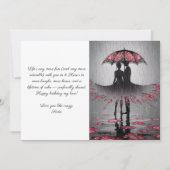 Verjaardag Vrouw of Man Romantisch Schattige Moder Kaart (Voorkant)