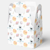 Verjaardag waterverf astronaut Galaxy Bedankdoosjes (Geopend)