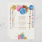 Verjaardag Waterverf Kaart (Voorkant / Achterkant)