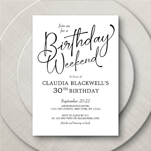 Verjaardag Weekend Route Kaart