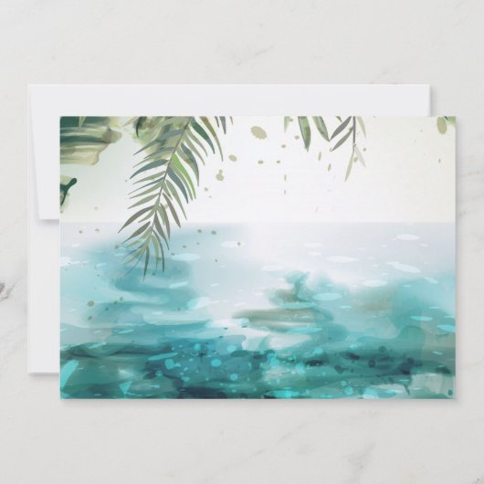 Verjaardag Weekend Route | Palm Beach Kaart (Achterkant)