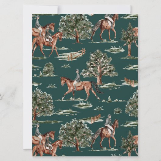 Verjaardag Weekend Route | Ruitersport Kaart (Achterkant)