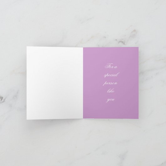 Verjaardag, Wensen Kaart (Binnen)