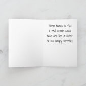 VERJAARDAG WENSEN VOOR MIJN BESTE VRIEND KAART (Binnen)