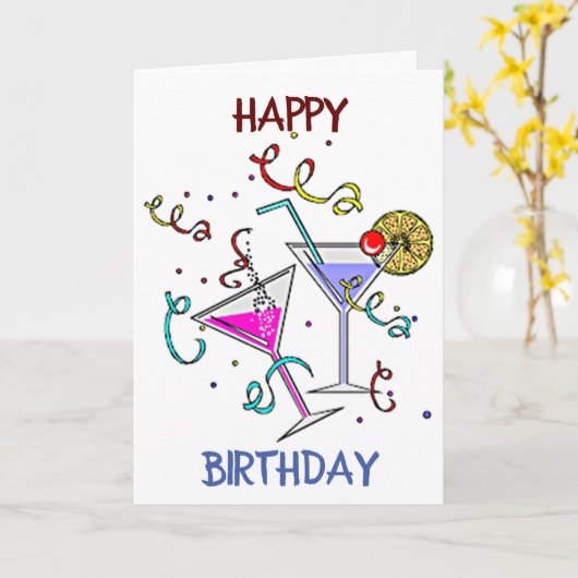 VERJAARDAG WENSEN VOOR VROUW *MEDEWERKER* KAART (Gele Bloem)