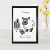 Verjaardag wenskaart accountant kaart (Gele Bloem)