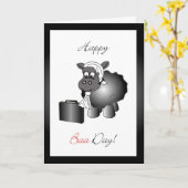 Verjaardag wenskaart advocaat kaart (Gele Bloem)