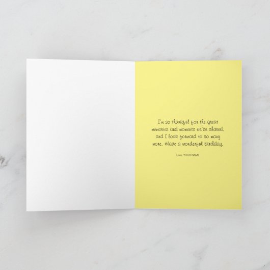 Verjaardag Wenskaart bouwtruck Kaart (Binnen)