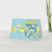 Verjaardag Wenskaart met  vogeltjes Kaart (Voorkant)