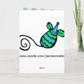 Verjaardag Wenskaart voor kattenliefhebbers Kaart (Achterkant)