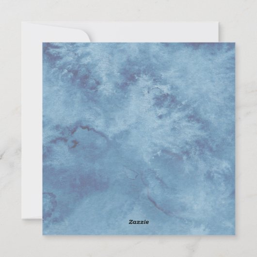 Verjaardag wenskaart Wensen u golven van vreugde! Feestdagenkaart (Achterkant)