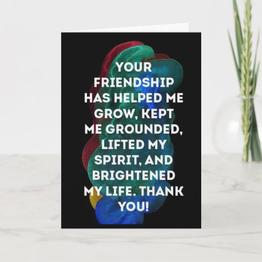 VERJAARDAG WENST EEN * BESTE VRIEND * OP ALLE MANI KAART (Voorkant)