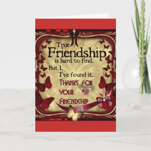 VERJAARDAG WENST EEN FANTASTISCHE VRIEND KAART (Voorkant)