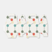 Verjaardag wetenschappelijke partij bedankdoosjes (Uitgevouwen)