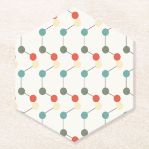 Verjaardag wetenschappelijke partij kartonnen onderzetters