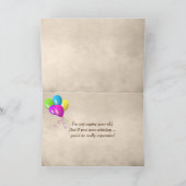 Verjaardag Whiskey Shot Glas Met Kaars Kaart (Binnen)