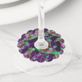 VERJAARDAG WIJNGLASLABEL (Dichtbij)